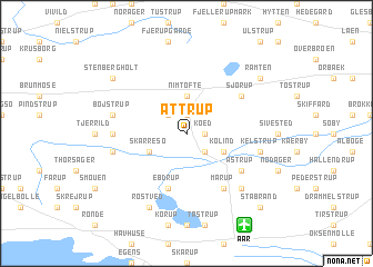 map of Attrup