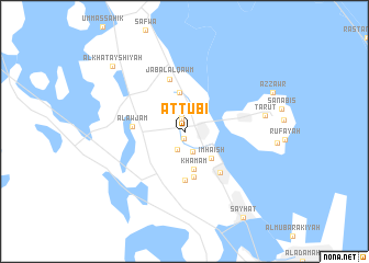 map of At Tūbī