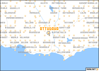 map of Attudawa