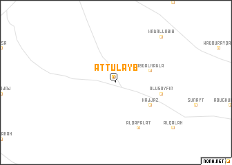 map of Aţ Ţulayb