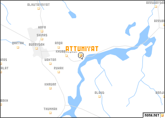 map of Aţ Ţuʼmīyāt