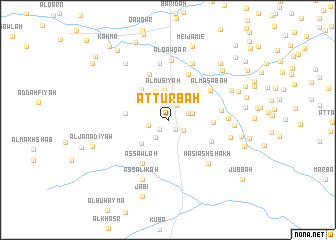 map of At Turbah