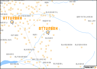 map of At Turbah