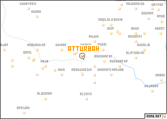 map of At Turbah