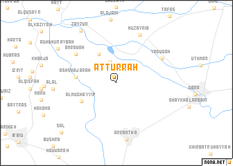 map of Aţ Ţurrah