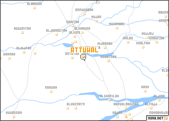 map of Aţ Ţuwāl