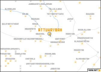 map of Aţ Ţuwaybah