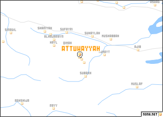 map of Aţ Ţuwayyah