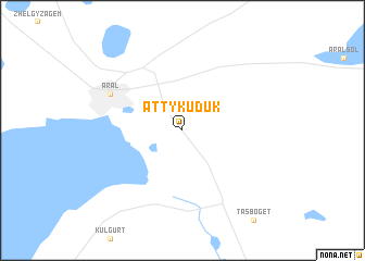 map of Attykuduk