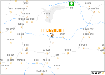 map of Atugbuoma