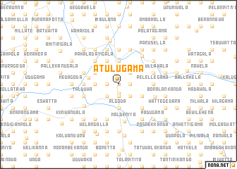 map of Atulugama