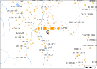 map of Atun Pampa