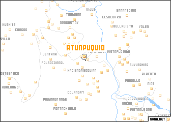 map of Atun Puquio