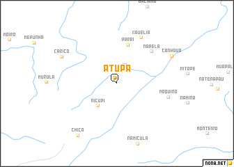 map of Atupa