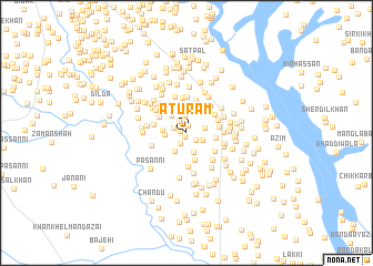 map of Atu Rām