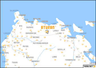 map of Aturan