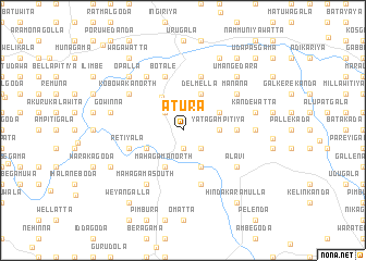 map of Atura