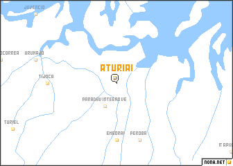 map of Aturiaí