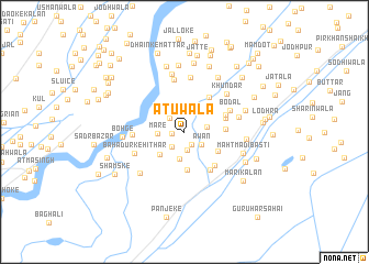 map of Ātuwāla