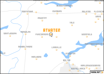 map of Atwater