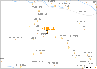 map of Atwell