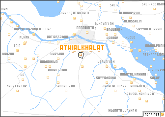 map of ‘Atwī al Khālāt