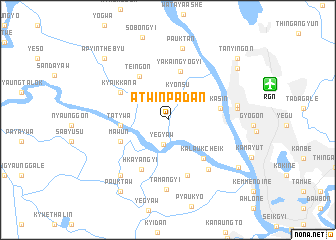 map of Atwinpadan