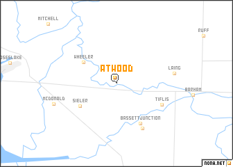 map of Atwood