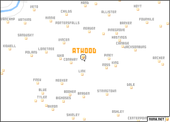 map of Atwood