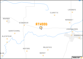 map of Atwood