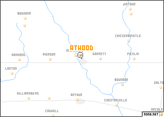 map of Atwood