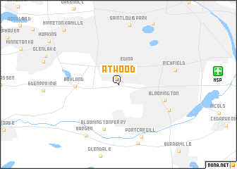 map of Atwood