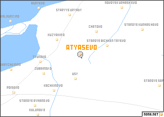 map of Atyasevo