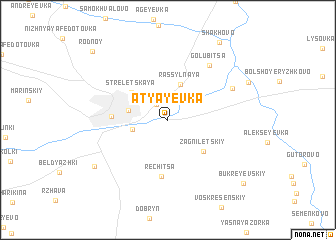 map of Atyayevka