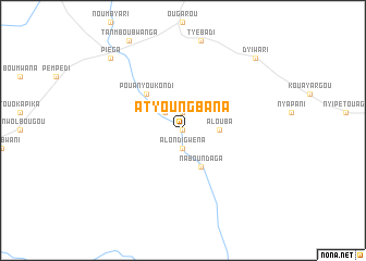 map of Atyoungbana