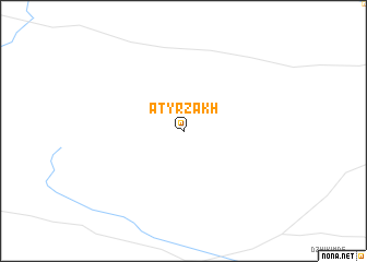 map of Atyrzakh