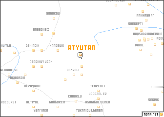 map of Atyutan