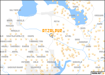 map of Atzalpur