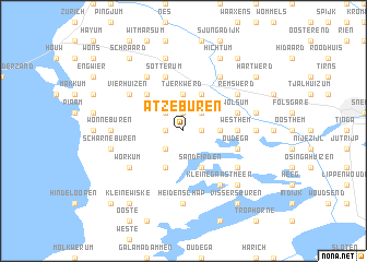 map of Atzeburen