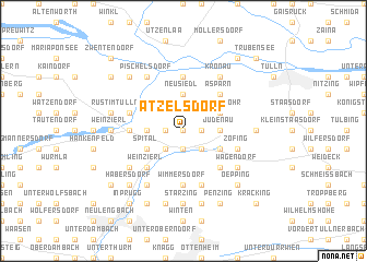 map of Atzelsdorf