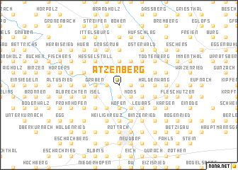 map of Atzenberg