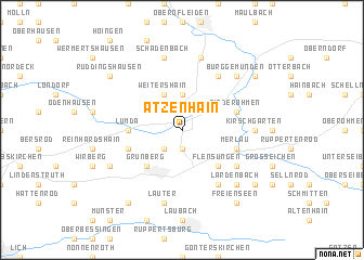 map of Atzenhain