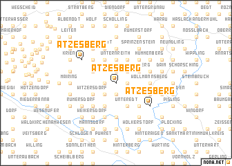 map of Atzesberg