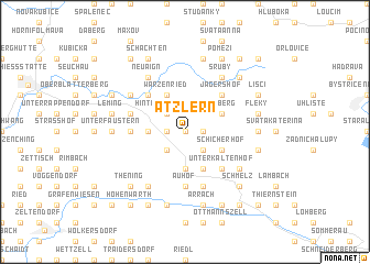 map of Atzlern