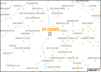 map of Atzumpa