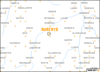 map of Auacayo