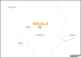 map of Aual Alle