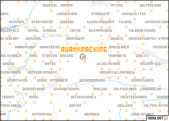 map of Au am Kracking