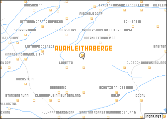 map of Au am Leithaberge