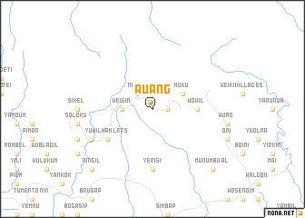 map of Auang